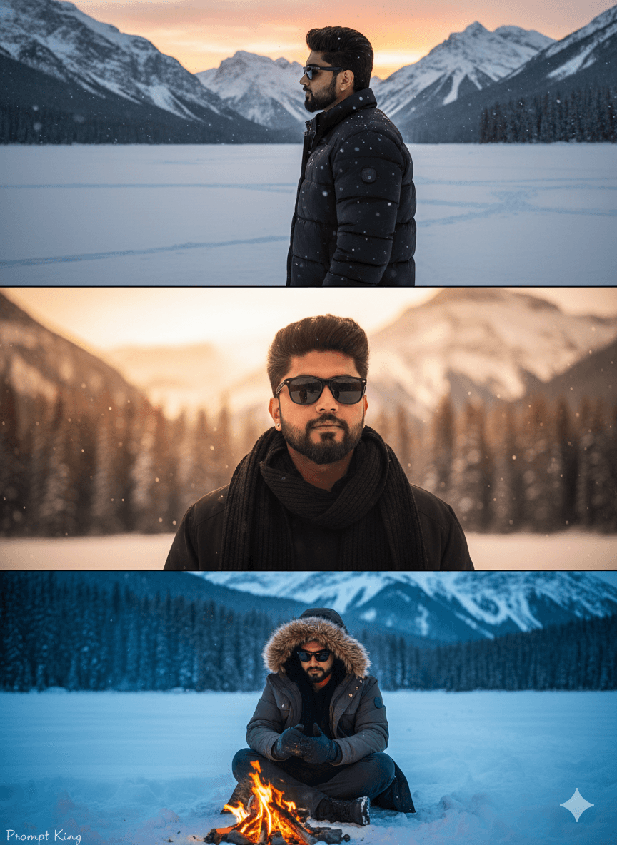 Winter visual reference