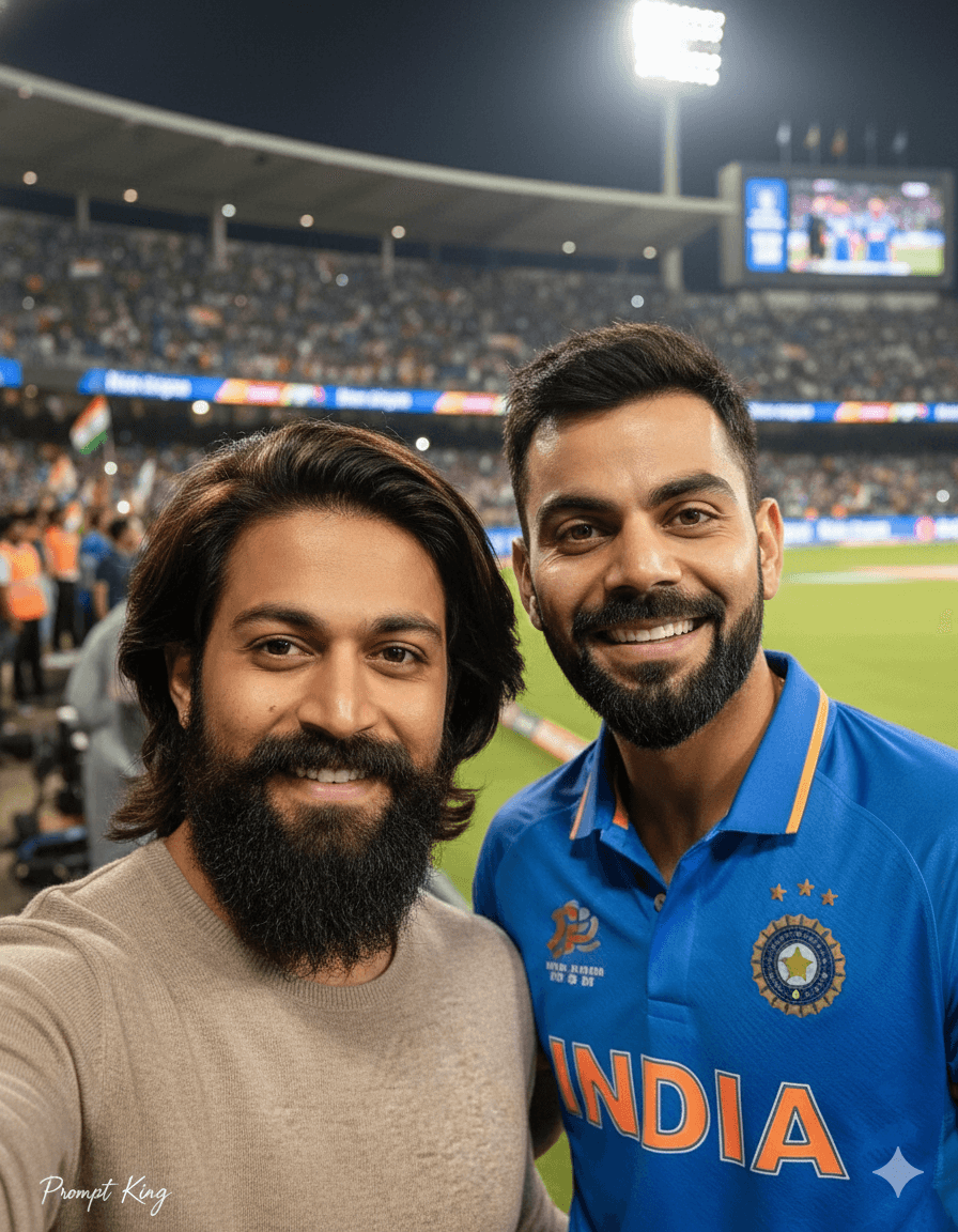 Virat Kohli Selfie visual reference