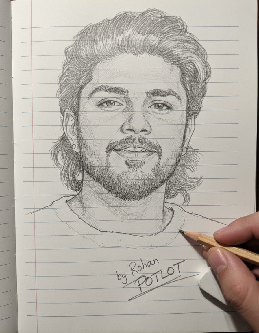 Sketch visual reference