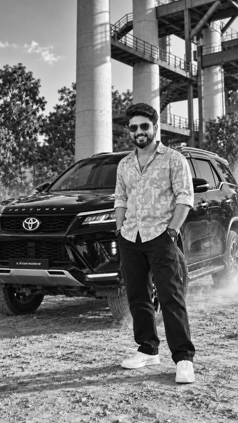 Black Fortuner Cinematic Portrait visual reference