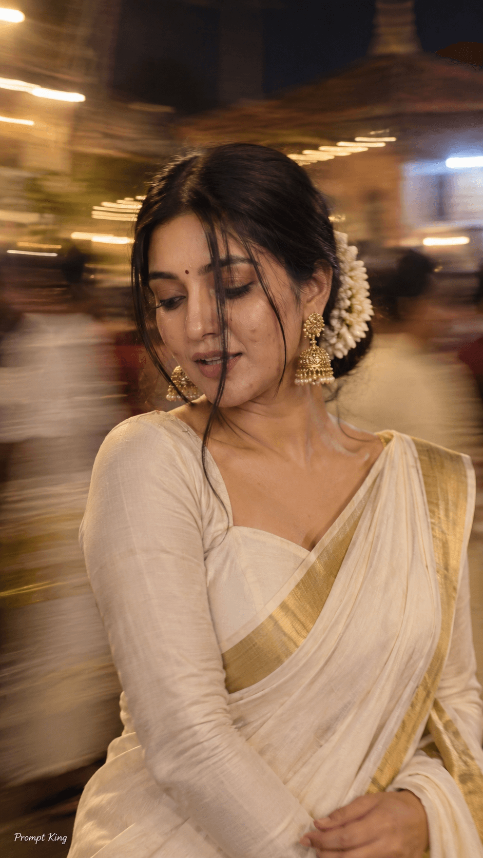 Serene Traditional Portrait visual reference