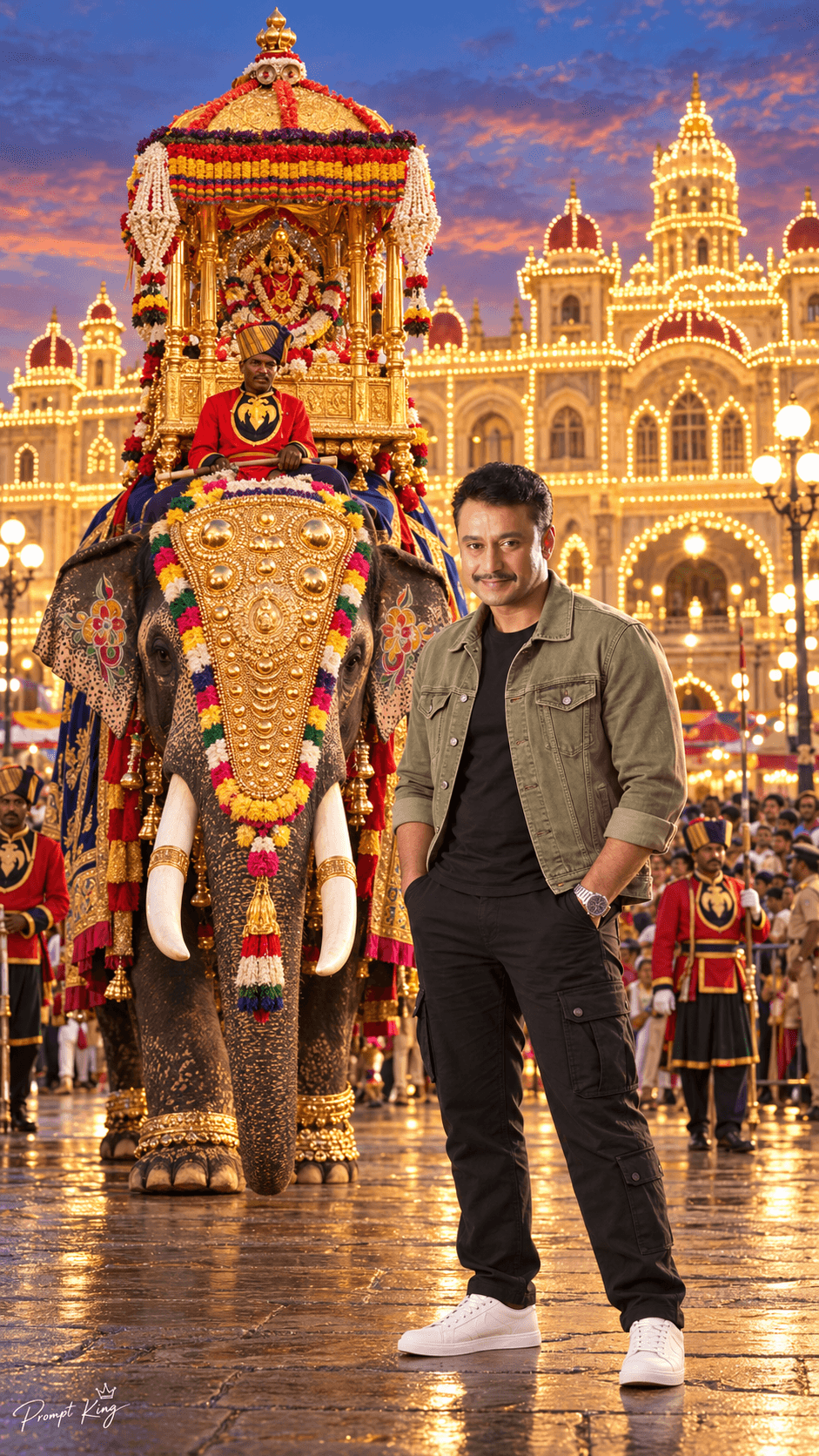 Mysore Dasara 8K AI Photo visual reference