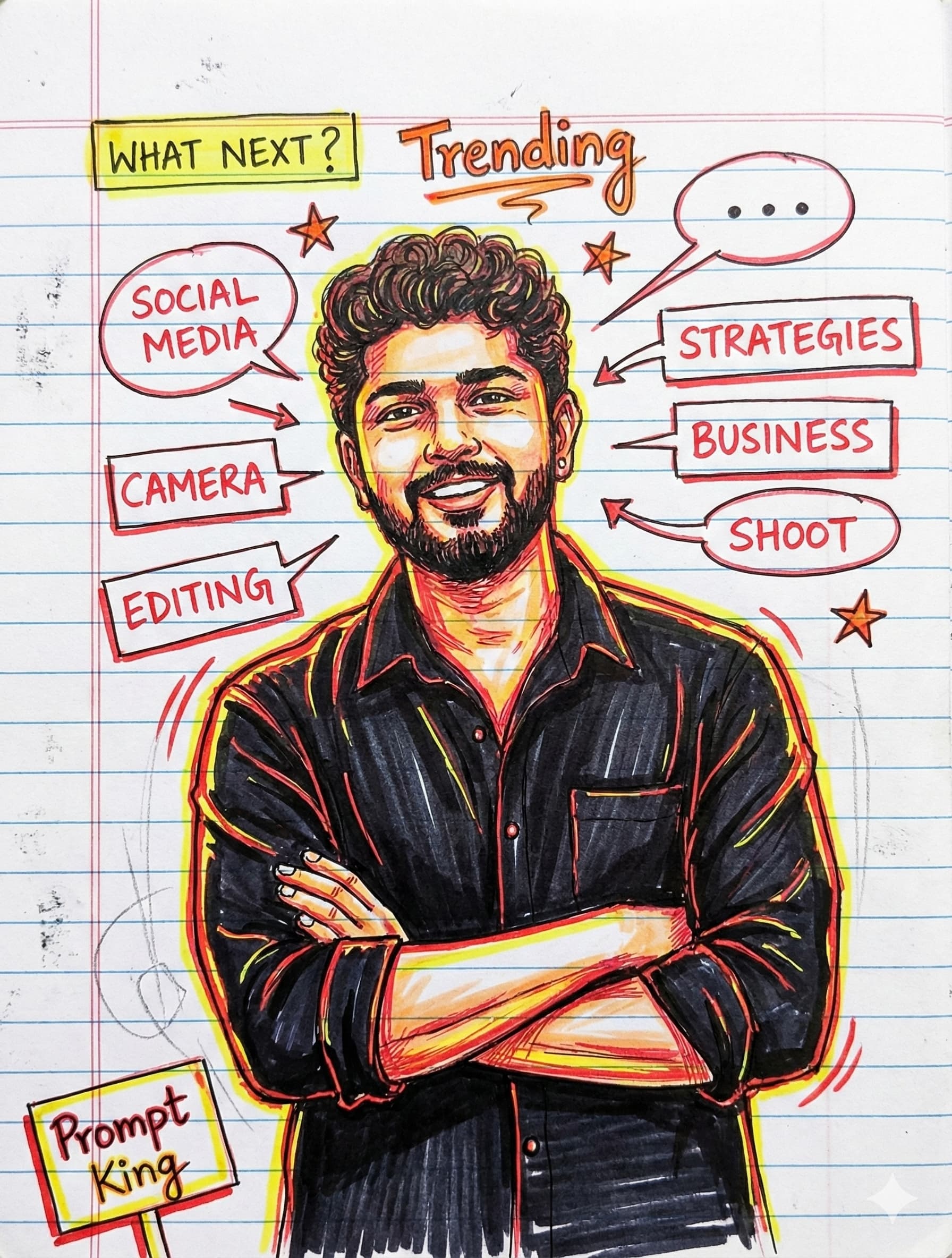 Sketch visual reference