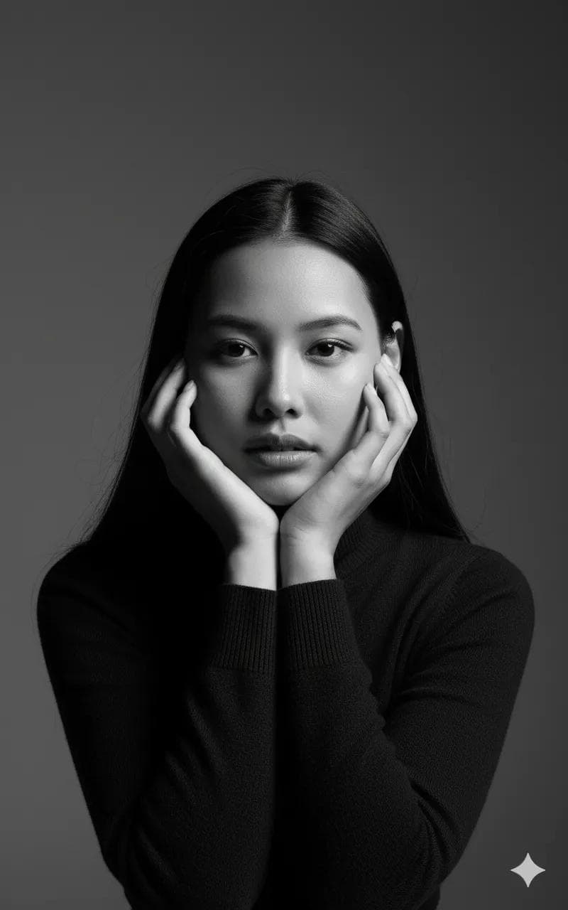 Monochrome (Black & White) visual reference
