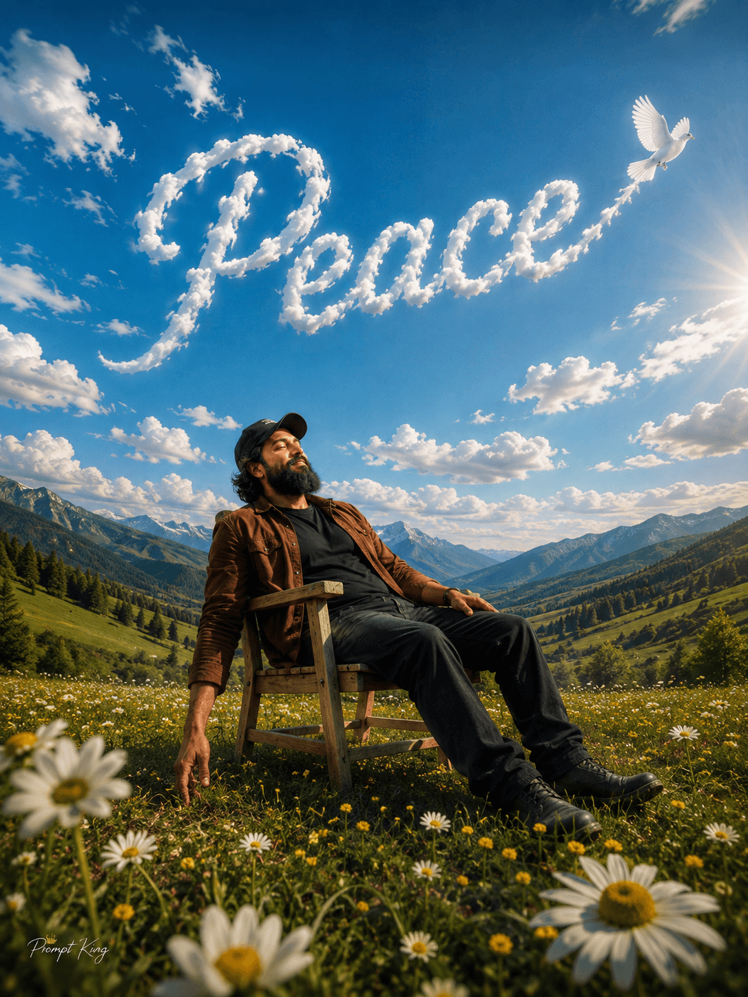 Peace visual reference