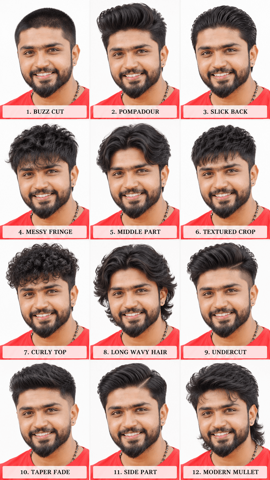 Trending Men's Hairstyles visual reference