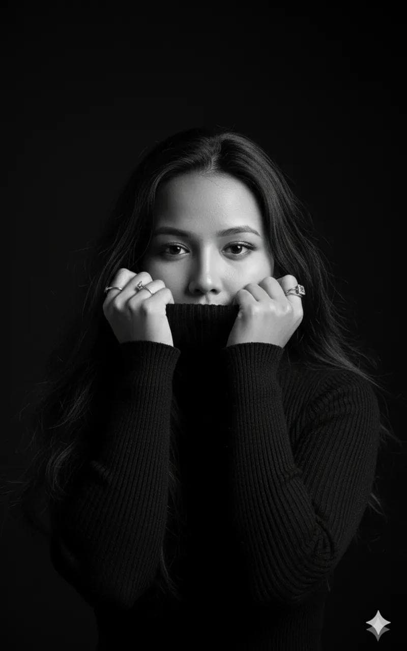 Monochrome (Black & White) visual reference