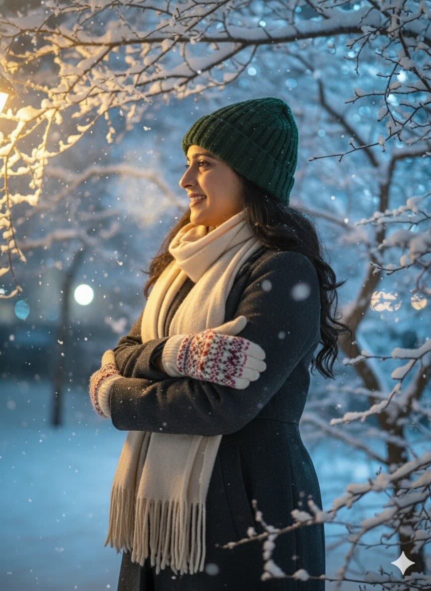 Winter visual reference
